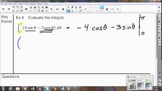 Calc 4.4 Indefinite Integrals & Net Change Theorem