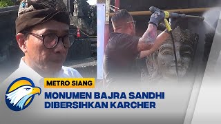 Sejak 23 Tahun, Monumen Bajra Sandhi Dibersihkan Pertama Kalinya