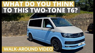 Check Out This Two-Tone VW T6 Camper (WALK-AROUND)