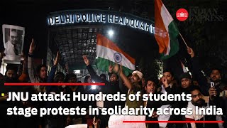 JNU attack: Hundreds of students stage protests in solidarity across India