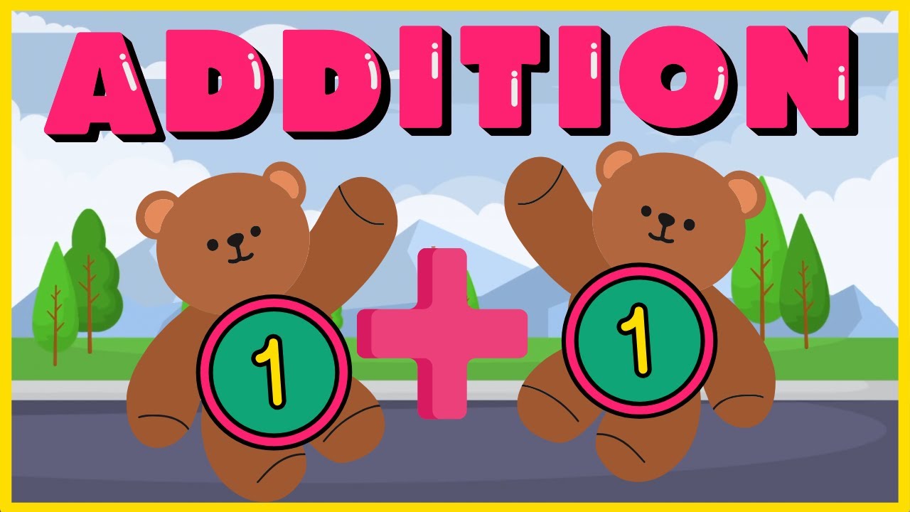 Learning Addition Math For Kids Youtube