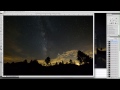 startrails and stacking photoshop and starstax tutorial