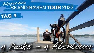 Tag 4 Skandinavien-Tour: Bikepacking Etappe Oslo - Larvik 153 km, brütende Hitze, Wetterwechsel