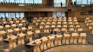 Afternoon Plenary - Scottish Parliament: 11th November 2015