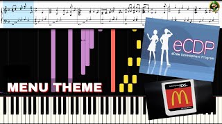 McDonalds eCDP - Menu Theme (PIANO COVER) (SYNTHESIA)