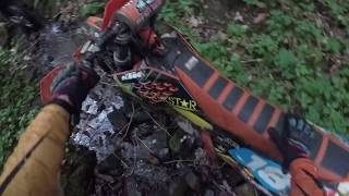 Hard Enduro  POTOK  KTM SX 150 in stream   ENDURO GÓRY  ŚWIĘTOKRZYSKIE SECRET SPOT