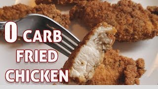 EASY LOW CARB KETO FRIED CHICKEN TENDERS - FAST & DELICIOUS!