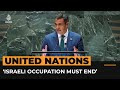 Two-state solution the ‘only solution’, Spanish PM tells UNGA | AJ #Shorts