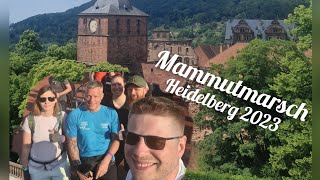 Mammutmarsch Heidelberg 2023 - 42km 1000hm