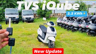 Tvs iQube 🛵 (Base Model) Review @vikasvlogs11 #tvs #ug