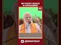 ‘bjp doesn t believe in appeasement’ pm modi