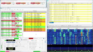 【アマチュア無線　FT8　21MHz　DX】2024 12 23 09 47 00