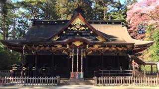 Oosaki Hanchimangu Shrine, Sendai, Japan National Treasure