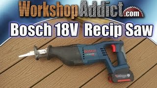 Bosch 18 Volt Reciprocating Saw - CRS180K