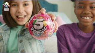 5 SURPRISE New TV Commercial! 1, 2, 3, 4, 5, What's Inside Your Pink 5 Surprise Egg Toy?