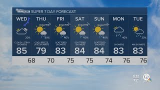 WPTV First Alert Weather forecast, morning of Oct. 16, 2024