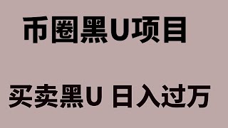 低价购买黑USDT通过搬砖赚钱，2023网赚项目|灰产 赚钱 项目|跑分 跑货 网赚排名第一的 项目，6分钟教会你如何日入5000+（完全免费白嫖项目）