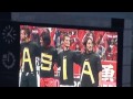 浦和レッズ 2012 11 17 vsサンフレッチェ広島 コレオと共にwe are diamonds