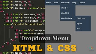 ASMR Programming - Make DropDown Menu HTML & CSS | No Talking