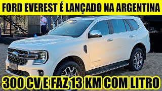 FORD EVEREST HAS ALREADY ARRIVED IN ARGENTINA AND PRECEDES THE COMING TO BRAZIL