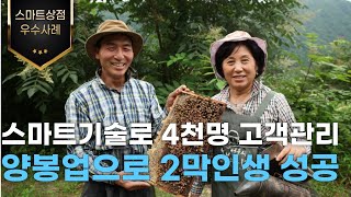 [2024년스마트상점 기술보급사업 우수사례] 양봉으로 2막인생 성공한 사장, 스마트기술로 4천명 고객관리