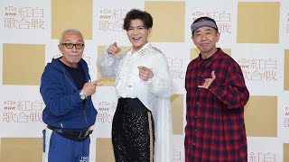 【紅白】新浜レオン、所ジョージ＆木梨憲武と歌唱　“ひざスラ”で会場沸かす