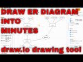 How to draw ER diagram | Entity Relationship Diagram | draw.io