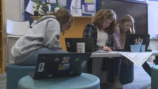 Mowrey Elementary students react to $40,000 library makeover