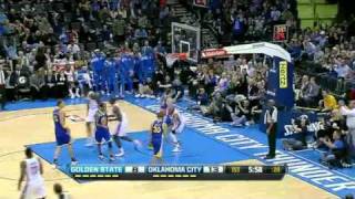 2-17-12 Russell Westbrook dunk against Golden State