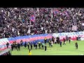 fc東京開幕戦 長州力登場