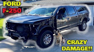 I Bought a WRECKED 2019 Ford F-250 from Copart SIGHT UNSEEN and I will rebuild i