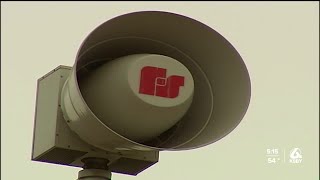 SLO Co. conducting Early Warning System siren tests Wednesday