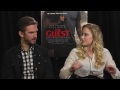 the guest dan stevens and maika monroe interview