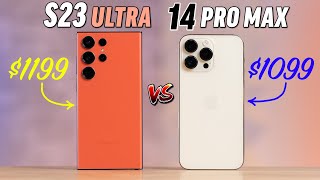 S23 Ultra vs 14 Pro Max - The ULTIMATE Full Comparison!
