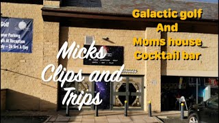 Galactic Golf and Moms House Cocktail bar.