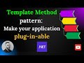 🍕 Template Method pattern: Refactor and make your application plug-in-able