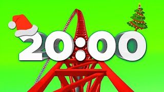 20 Minute Timer (CHRISTMAS COASTER) 🎢🎄