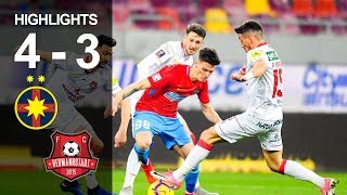FCSB - FC Hermannstadt 4-3 I 7 goluri, o duzina de ocazii si un Florinel Coman de senzatie