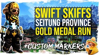 Guild Wars 2 - Seitung Province - Swift Skiffs Adventure with Custom Markers