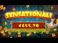 x471 win chicken drop big wins u0026 free spins compilation