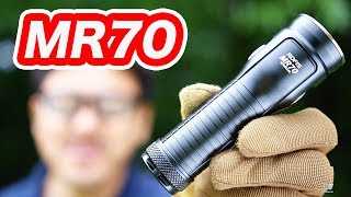 ROFIS MR70 モバイルバッテリになる！2LEDで超広角照射 強力なLEDライト マック堺 ライトレビュー