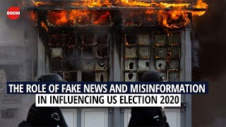 Role Of Fake News & Misinformation In Influencing US Election 2020 | BOOM | Politifact Agenda 2020