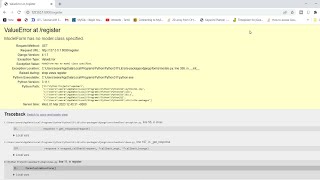 ValueError: ModelForm has no model class specified- Django