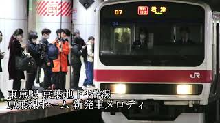 東京駅 京葉地下4番線 新発車メロディ 5分耐久