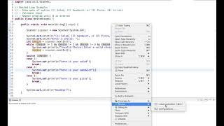 Java Tutorial: Nested Loops - Sample Program