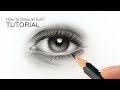 How to draw realistic eyes for BEGINNERS - EASY tutorial