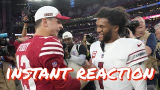 Instant Reaction to the 49ers' 45-29 Win Over the Cardinals