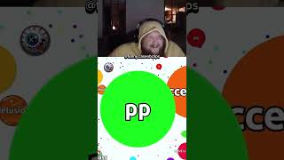 Caseoh becomes the biggest in agario 😭 #memes #clips #streamer #caseoh #viral #caseohgames