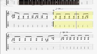 Killswitch Engage Rise Inside GUITAR 1 TAB