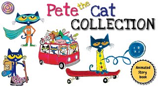 Pete the Cat Super Pete |  Rocking Field Day | Goes Camping | Family Road Trip .